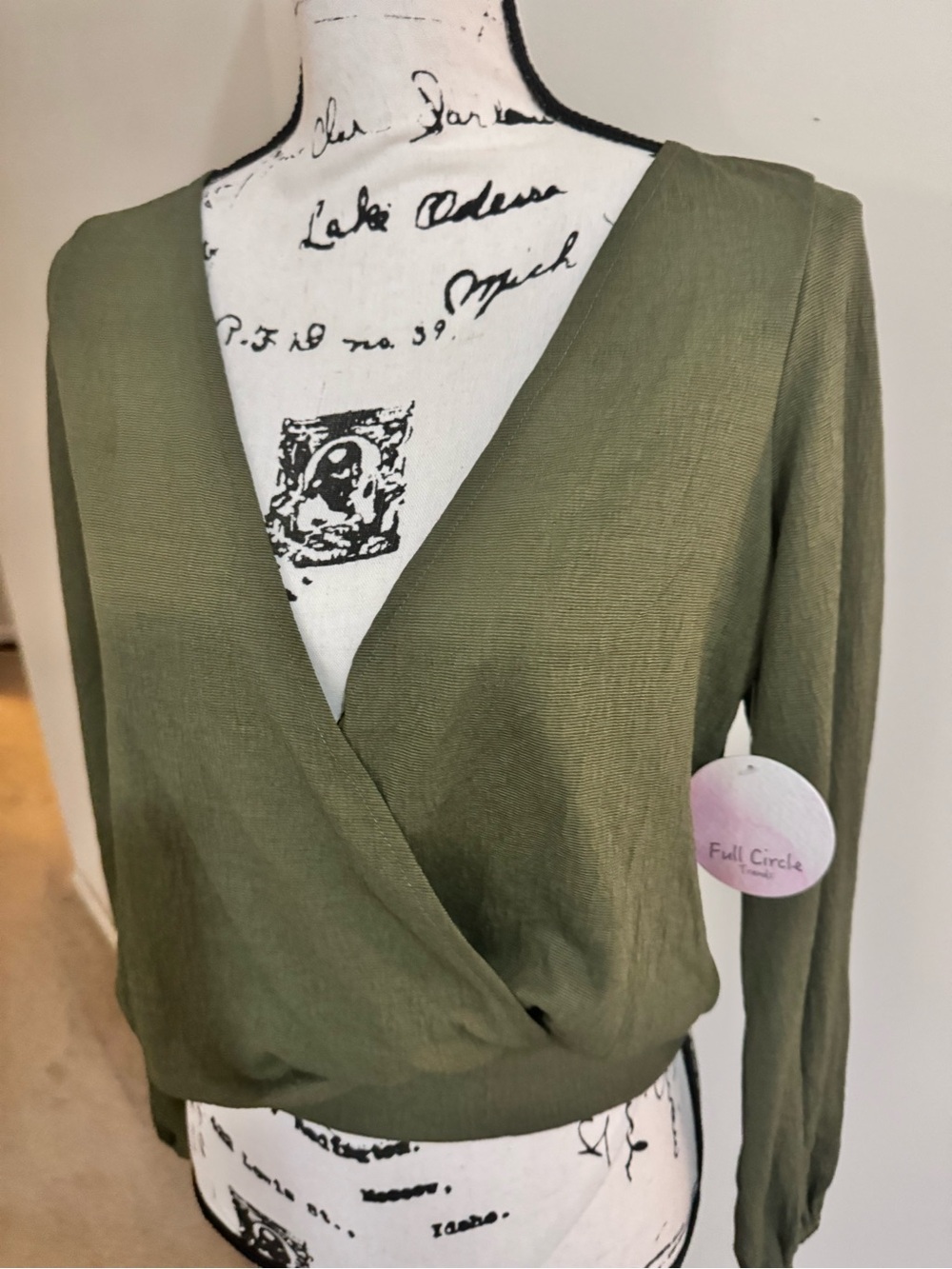 Olive Green  Women's Top